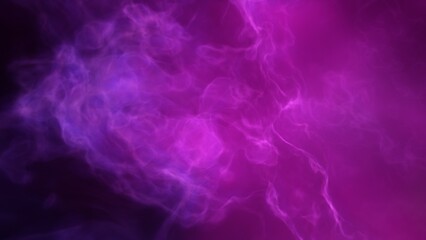 A blue and purple space background with stars and a galaxy
