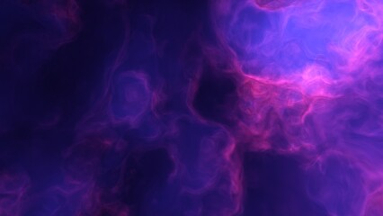 A blue and purple space background with stars and a galaxy

