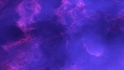 A blue and purple space background with stars and a galaxy
