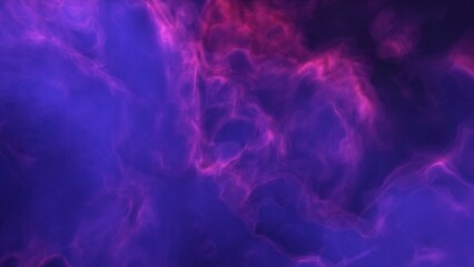 A purple space background with stars and a galaxy
