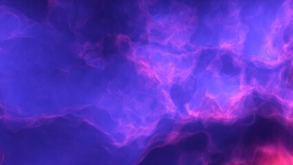 A purple space background with stars and a galaxy
