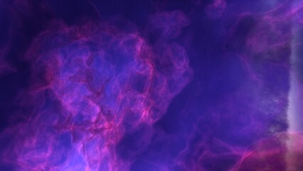 A purple space background with stars and a galaxy
