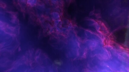 A purple space background with stars and a galaxy
