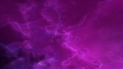 A blue and purple space background with stars and a galaxy