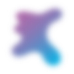 Liquid Fluid Gradient random organic Blur shape