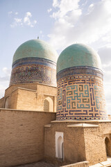 Shah-i-Zinda Necropolis, in Samarkand, Uzbekistan
