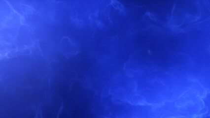 A blue and purple space background with stars and a galaxy