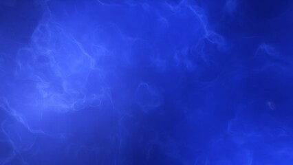 A blue and purple space background with stars and a galaxy