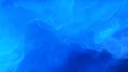 A blue space background with stars and a galaxy