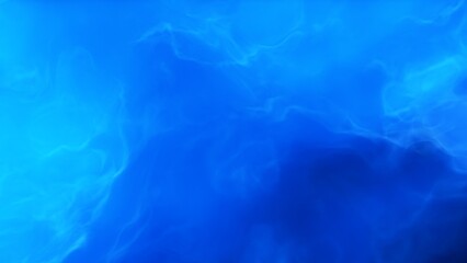 A blue space background with stars and a galaxy