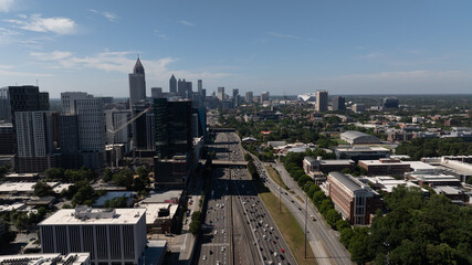 Obraz premium City View of High Rises