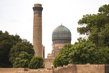 Bibi-Khanym Mosque, in Samarkand, Uzbekistan