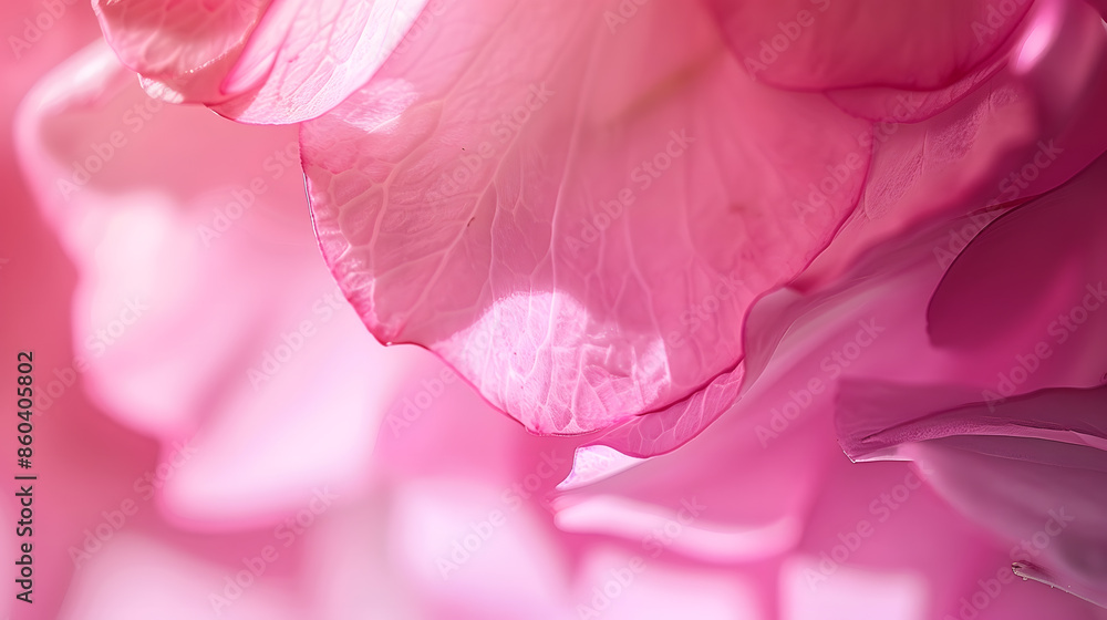 Poster pink flower petals macro on flower beautiful abstract background : generative ai