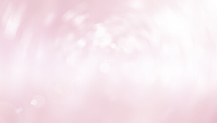 pink blurred bokeh light background. Valentine, Love backdrop wallpaper.