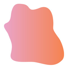 Liquid Fluid Gradient random organic shapes
