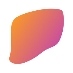 Liquid Fluid Gradient random organic shapes
