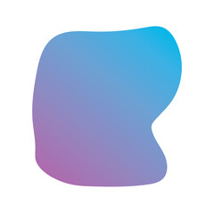 Liquid Fluid Gradient random organic shapes