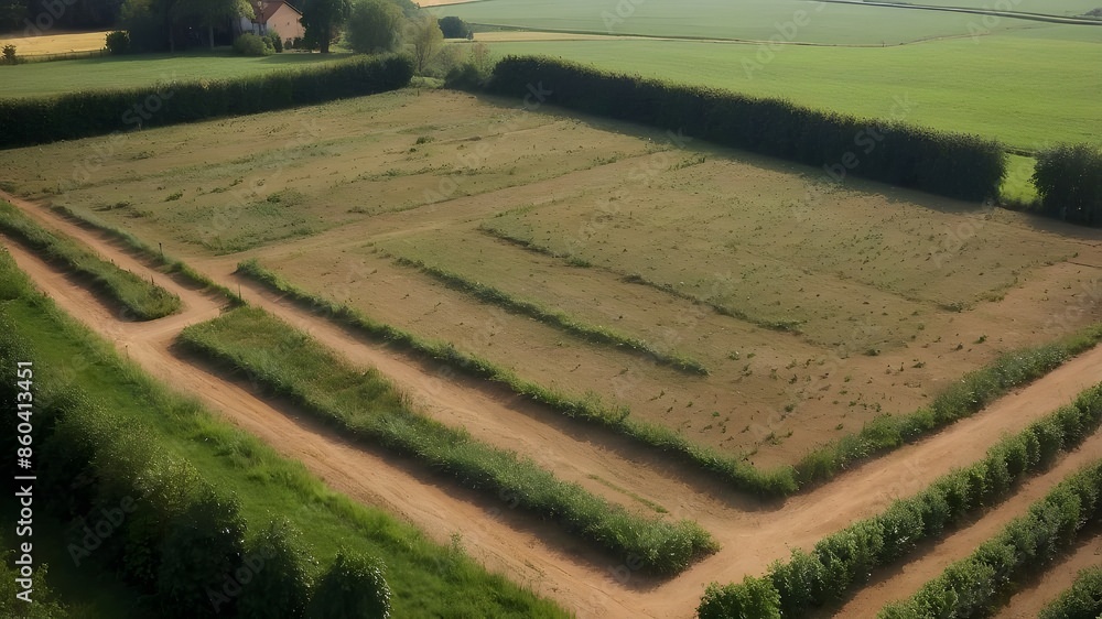 Poster view of nelder plot from above