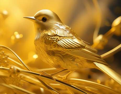 Golden songbird