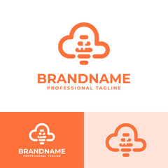 Honey Cloud Logo, Ideal for Organic Honey Brand