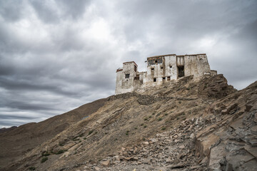 Nyoma Monastery, Himalayas mountains, Ladakh, India