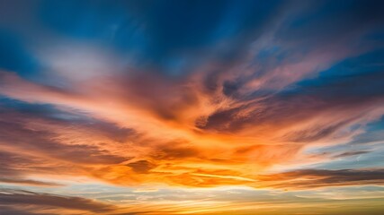 Obraz premium sunset in the sky