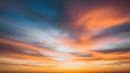 Obraz premium sunset in the sky
