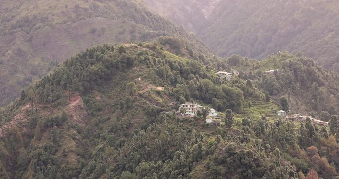 Dharmsala Panorama View, Himachal Pradesh India