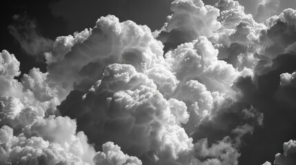 The dark sky is filled with clouds creating a moody atmosphere