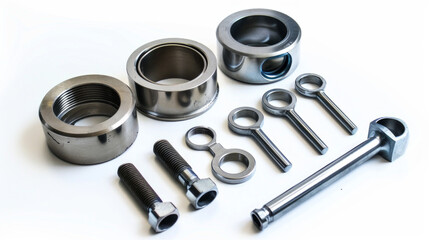 Piston Ring Squaring Tools: Ensures piston rings are square in the bore isolated on white background