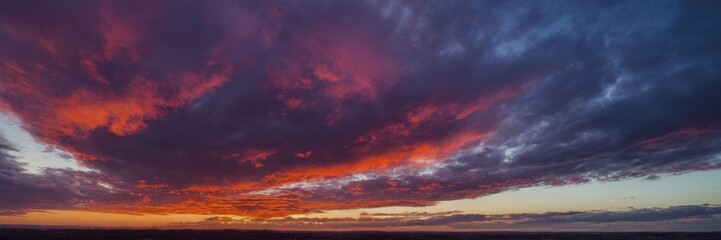 Obraz premium International Clean Air Day for Blue Skies. cloudy sky. clouds at sunset. clouds at dawn. blue sky