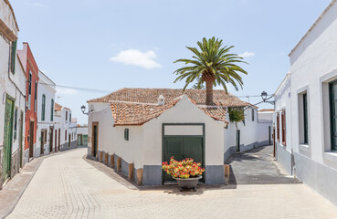 Stadtansicht in Arico el Nuevo auf Teneriffa, Spanien.