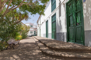 Stadtansicht in Arico el Nuevo auf Teneriffa, Spanien.