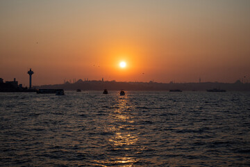 Sonnenuntergang am Meer