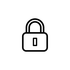 lock icon illustration