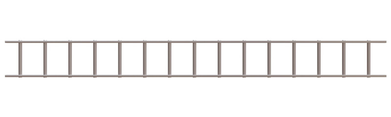 Ladder isolated on white transparent, 3d render © Rawf8