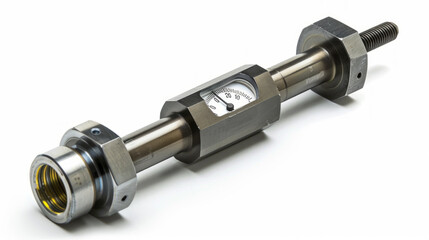 Engine Cylinder Bore Dial Indicators: Measures cylinder bore dimensions precisely isolated on white background