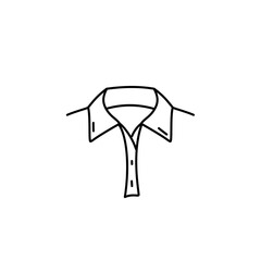 Flat Sketch of T-Shirt Necklines