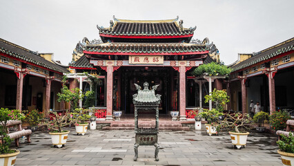 Naklejka premium The architecture of Hoi An in Northern Vietnam