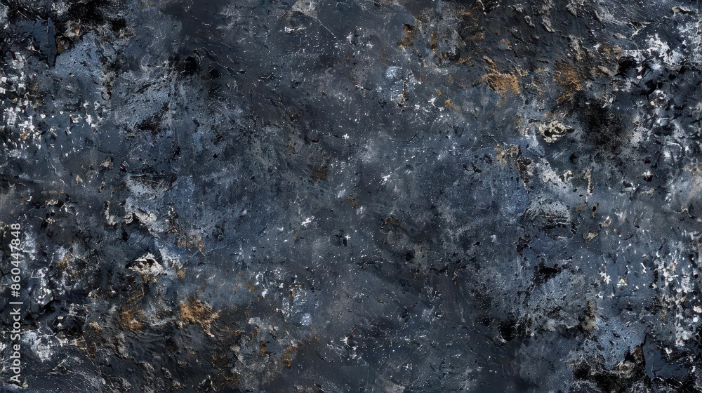 Poster seamless dark concrete texture with rough grunge surface for use as tileable background highresoluti