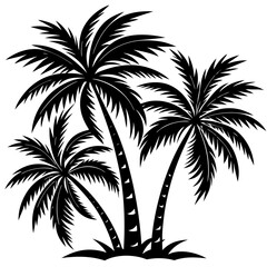 palm tree silhouette