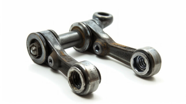 Ball joint separators for removing ball joints from control arms isolated on white background