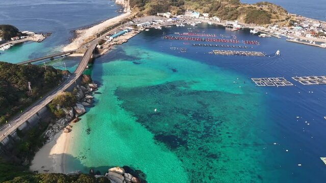 高知県柏島観光「1年で最も美しい冬の柏島」日本・四国の絶景空撮ドローン動画映像 Kochi Japan Kashiwajima mavic3 4k movie