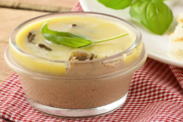homemade organic chicken liver pate