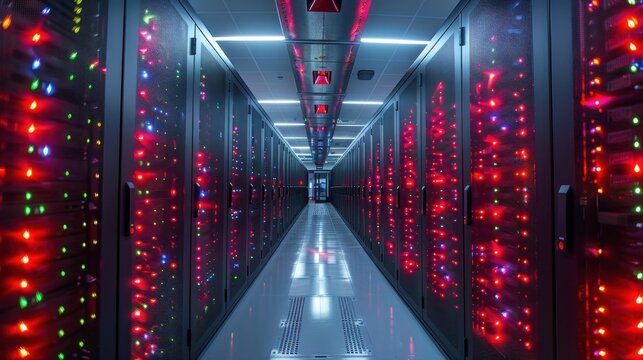 Edge computing devices processing data at the network edge.