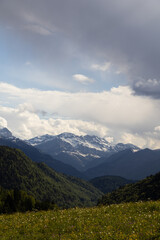 Naklejka premium Bergspitze