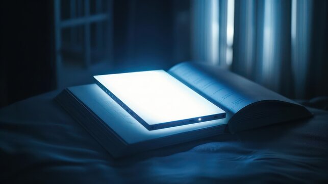 A hightech notebook with digital pages and touchsensitive surfaces