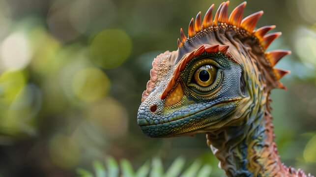 Dinosaurio Dilophosaurus wetherilli