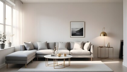 white and gold theme modern interior design