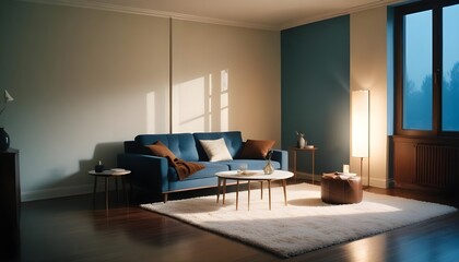 white and gold theme modern interior design